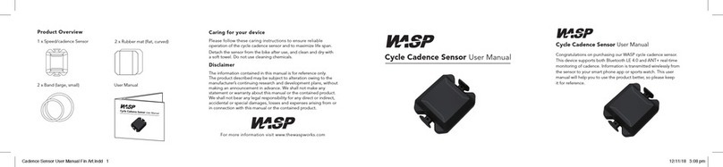 Wasp Cycle Cadence Sensor user manual