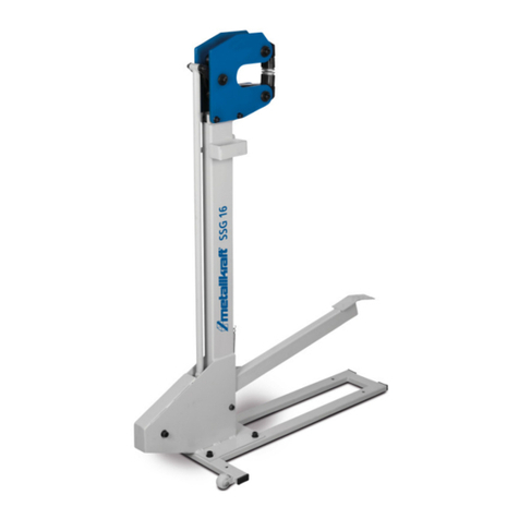 Metallkraft SSG 16 User manual