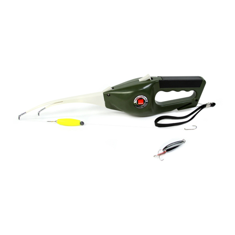 Ronco Pocket Fisherman instruction sheet