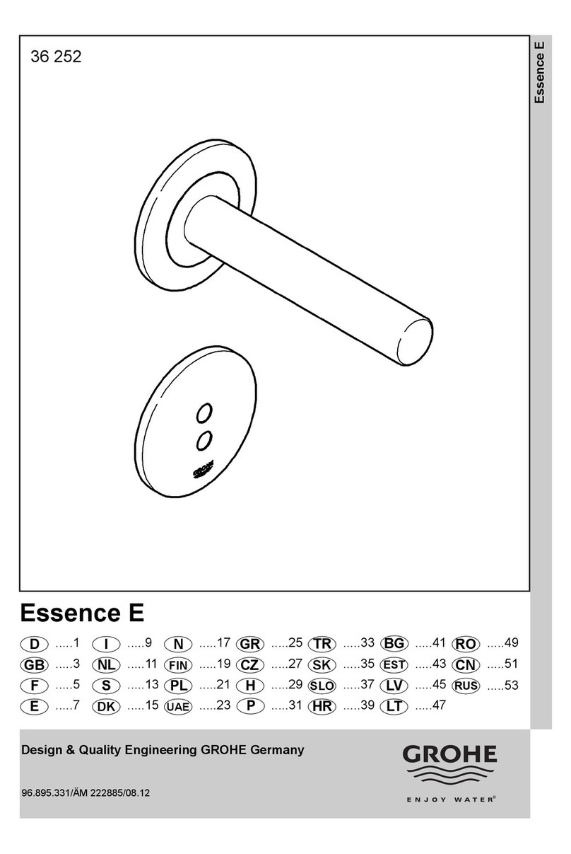 Grohe Essence E 36 252 manual