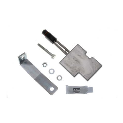 DEFA WarmUp Bluetooth Fitting instructions