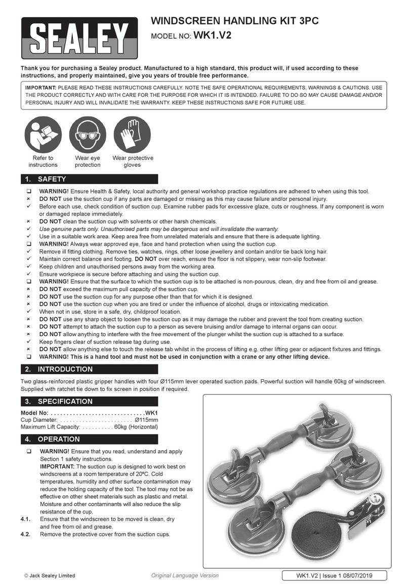 Sealey WK1.V2 instructions
