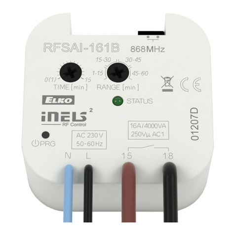 Elko iNels RFSAI-161B User manual