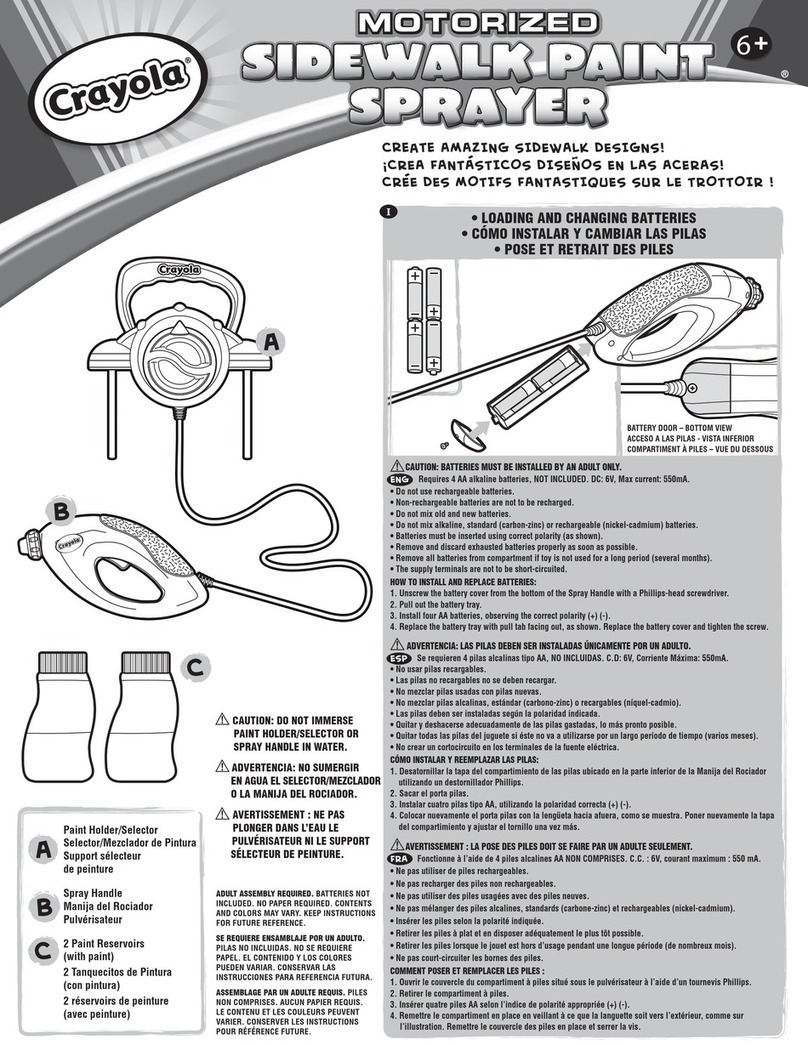 Crayola 03-5018 quick guide