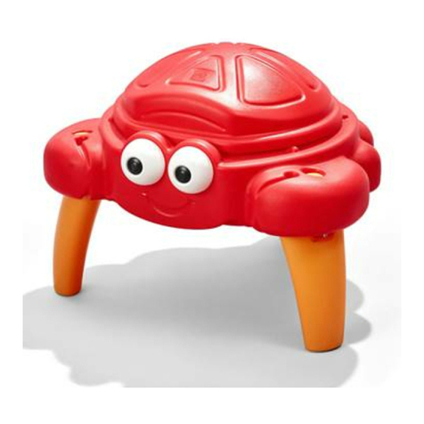 Step 2 Crabbie Sand Table 8617 User manual