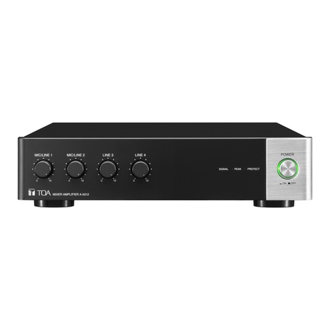 Toa A-5006A User manual