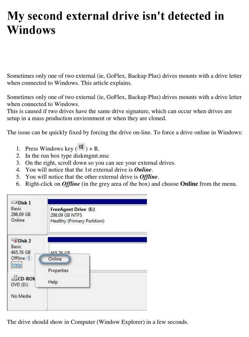 Seagate STEA2000400 Installation guide