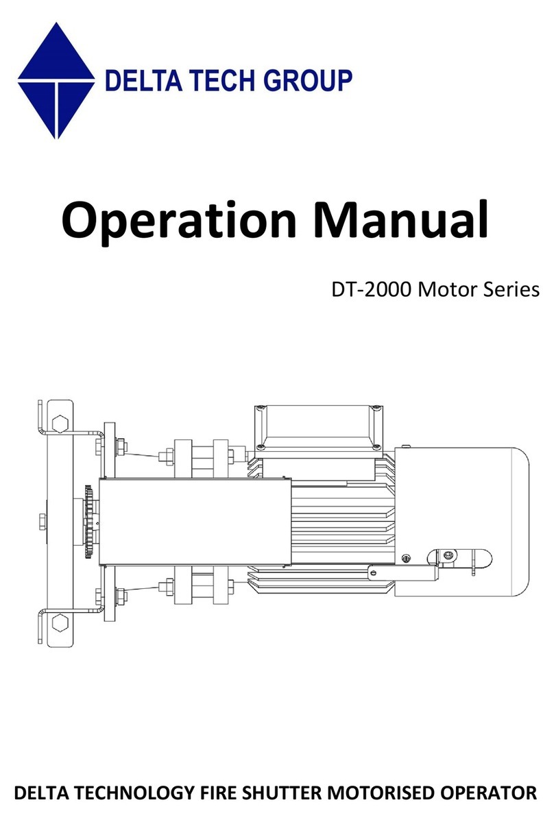 Delta DT-2000 Series User manual