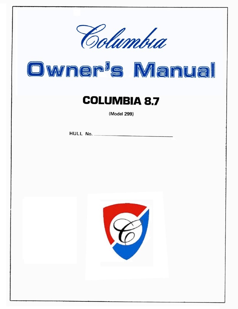 Whittaker Columbia 8.7 owner's manual Whittaker Columbia 8.7 owner's manual