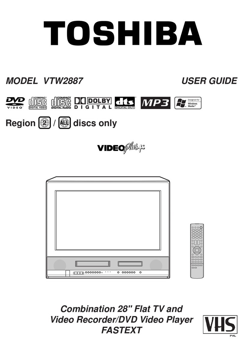 Toshiba VTW2887 User manual