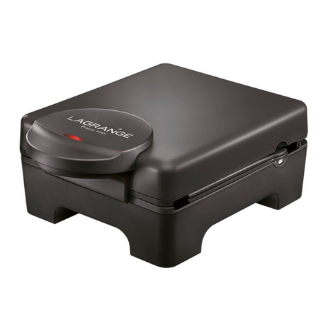 Lagrange Tarti Gaufres 029114 User manual