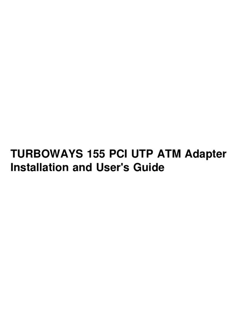 IBM Turboways 155 User manual