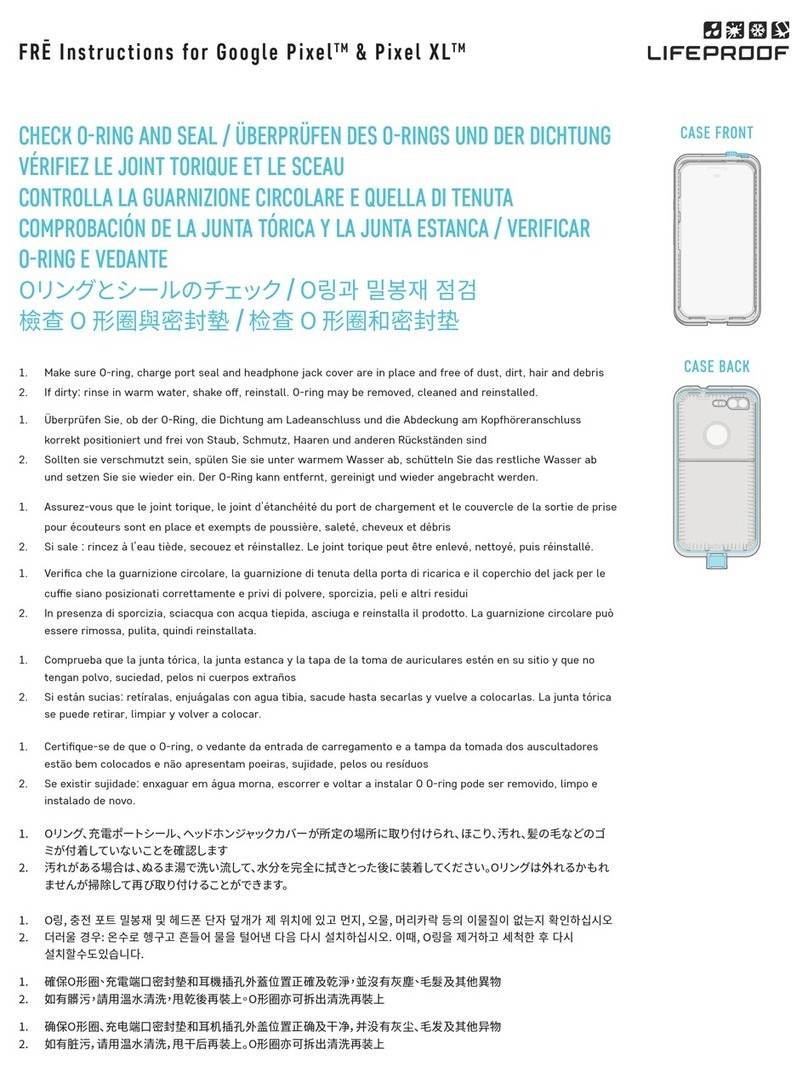 LifeProof FRE instructions