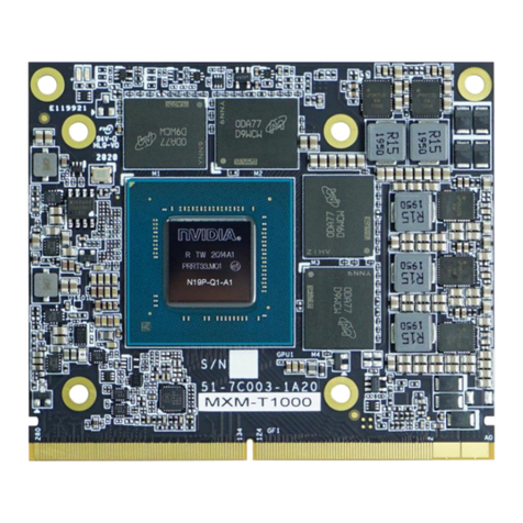 Cincoze MXM-T1000 Series Quick installation guide Cincoze MXM-T1000 Series Quick installation guide