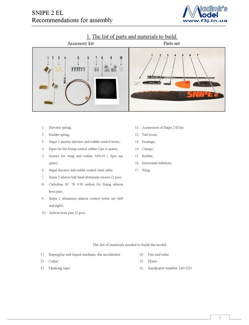 Vladimir's Models SNIPE 2 EL User manual