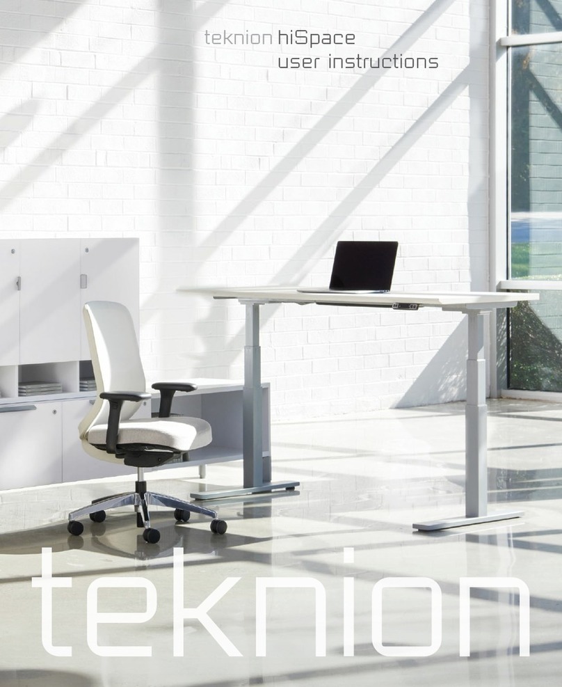 Teknion hiSpace User manual