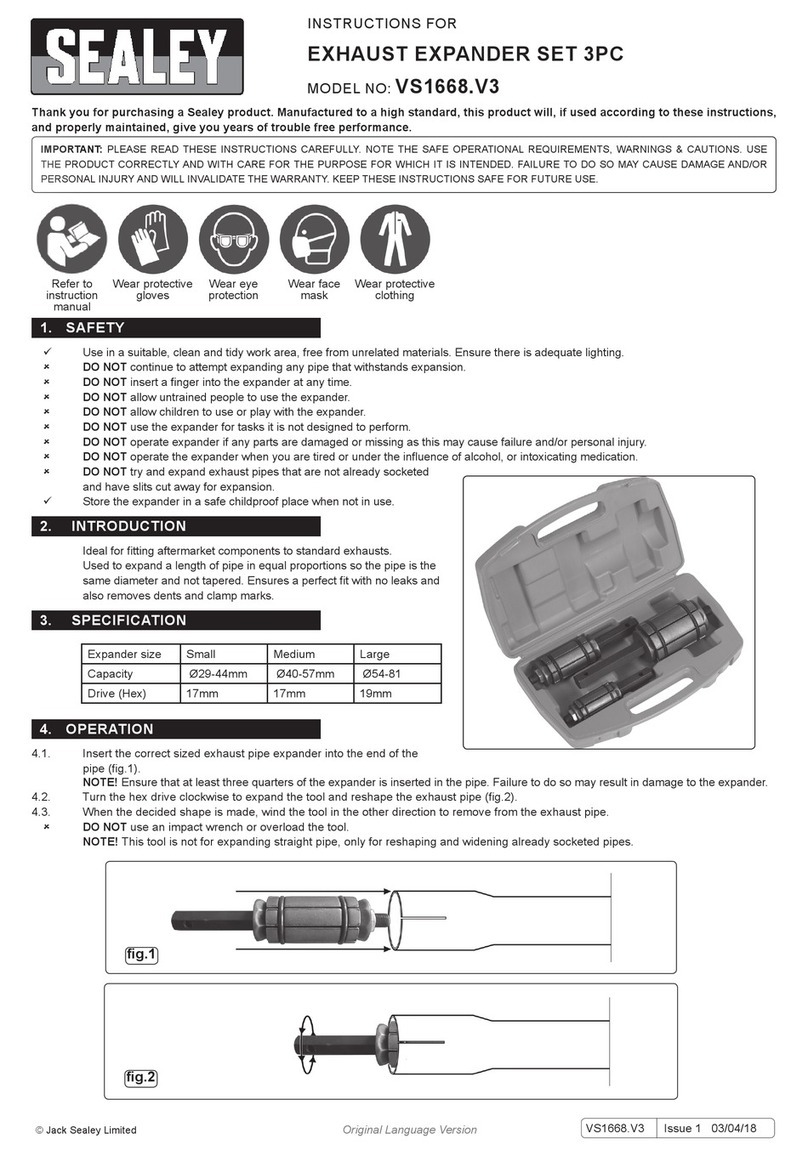 Sealey VS1668.V3 User manual
