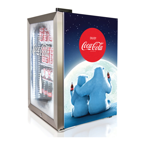 Nostalgia Electrics Coca-Cola BC24COKE instruction manual