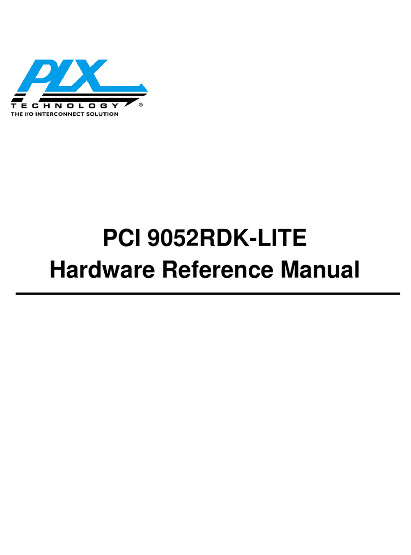Broadcom PLX PCI 9052RDK-LITE Quick user guide