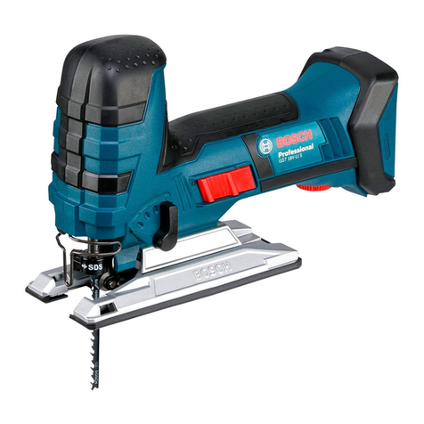Bosch GST Professional Series User manual Bosch GST Professional Series User manual