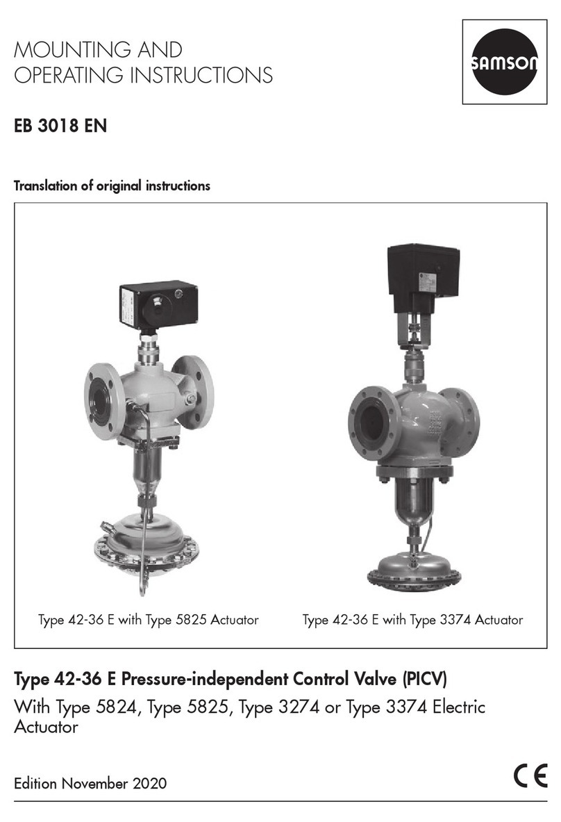 Samson 42-36 E Service manual