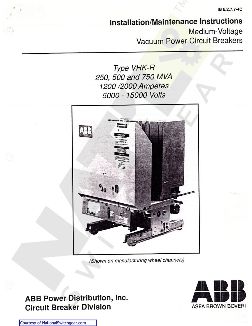 ABB VHK-R Installation and operating instructions