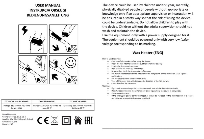 Cosmo 4650 user manual