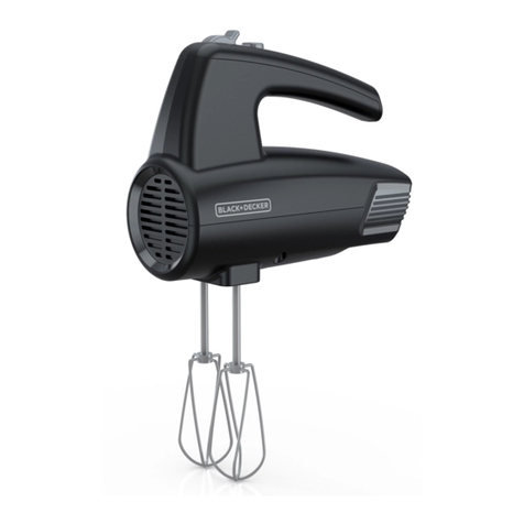 Black & Decker MX410B User manual