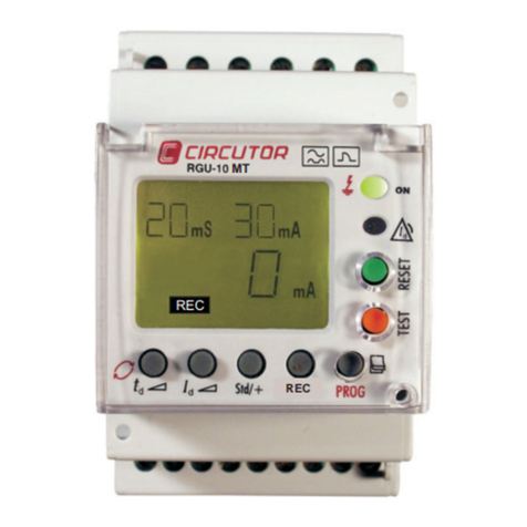 Circutor RGU-10C User manual