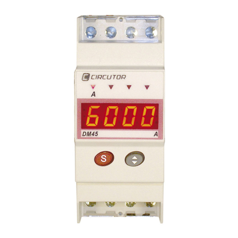 Circutor DM45 A User manual