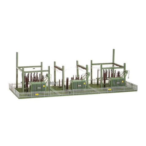 Faller TRANSFORMER STATION instructions