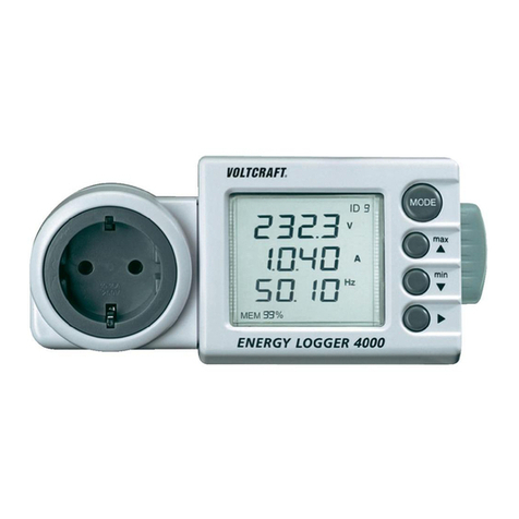 VOLTCRAFT Energy Logger 4000 operating instructions