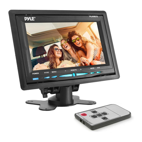 Pyle view PLVHR75 User manual Pyle view PLVHR75 User manual