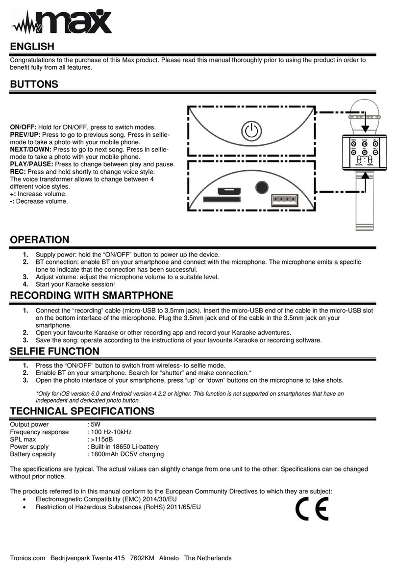 Max KM01G quick start guide