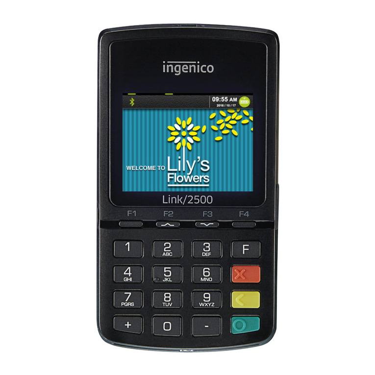 Ingenico Link/2500 Guidelines for setting up