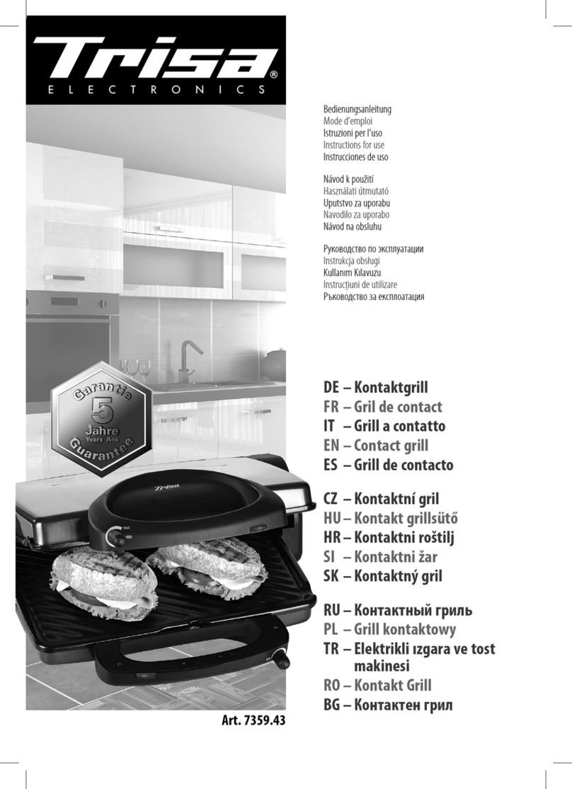 Trisa electronics 7359.43 User manual