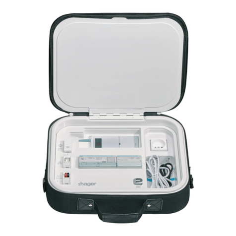 hager TXA101 User manual