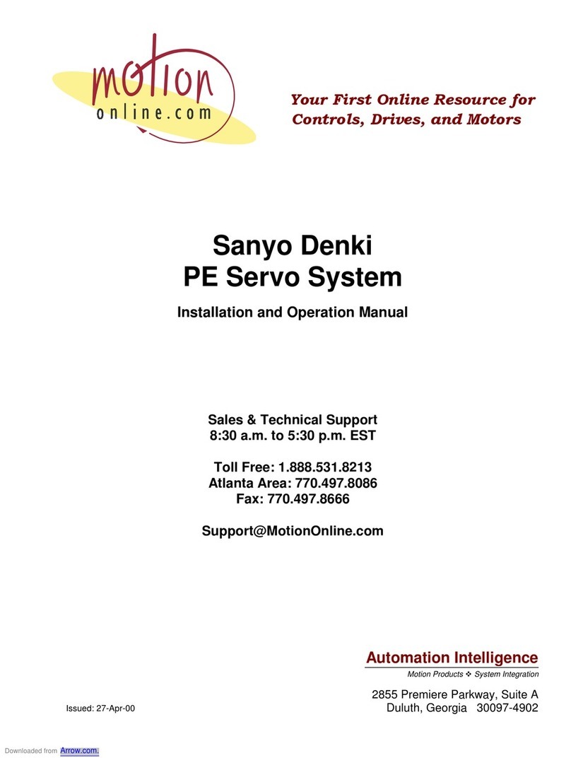 Sanyo Denki PE Series User manual