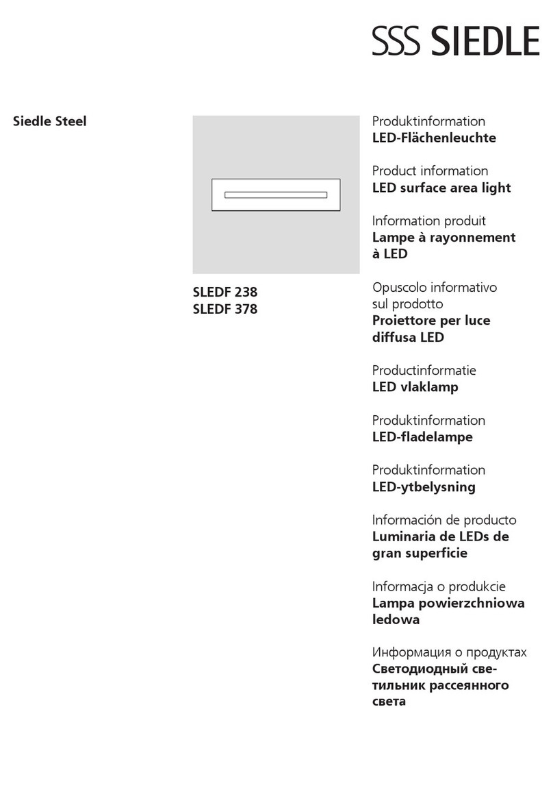 SSS Siedle SLEDF 238 Product information