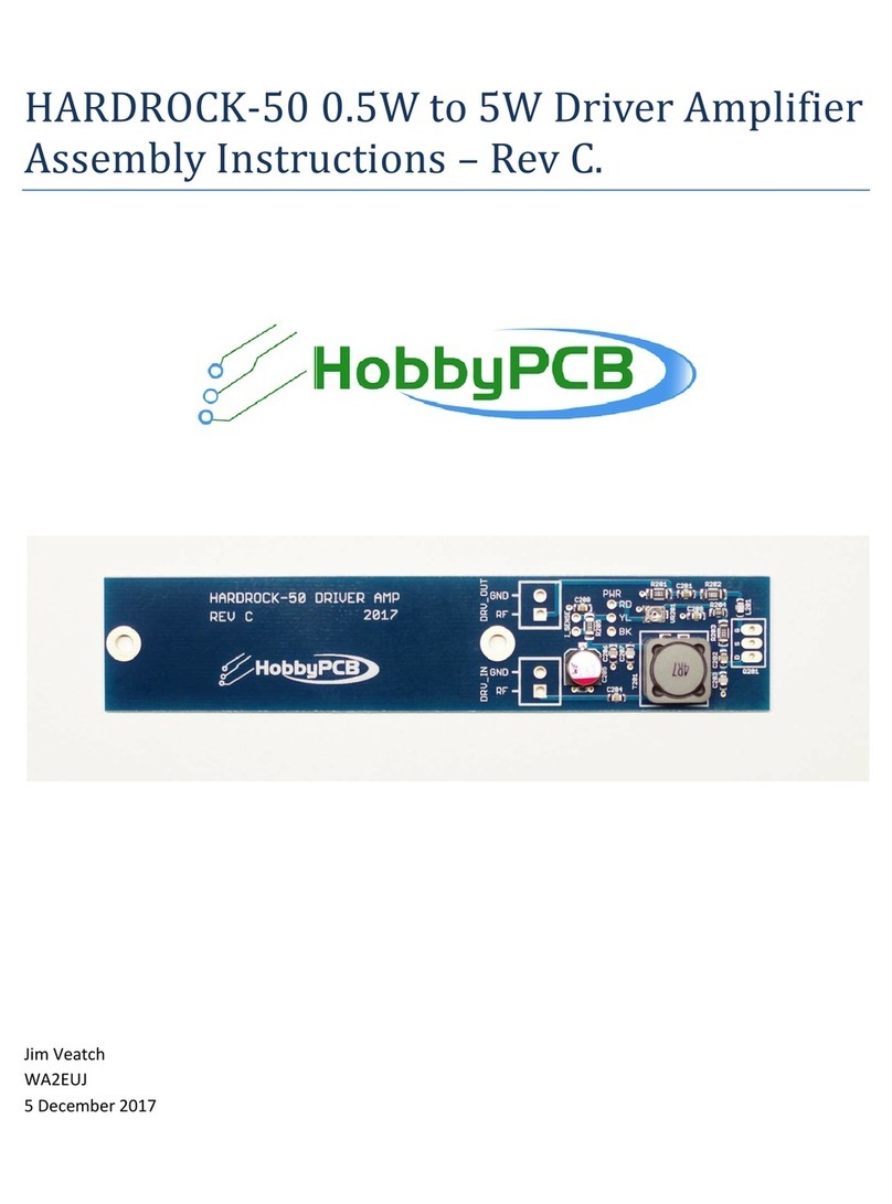 HobbyPCB HARDROCK-50 User manual