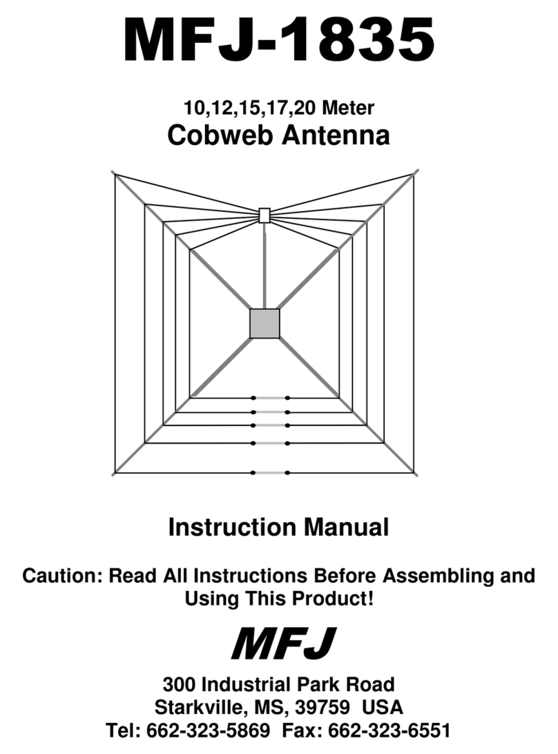 MFJ MFJ-1835 instruction manual
