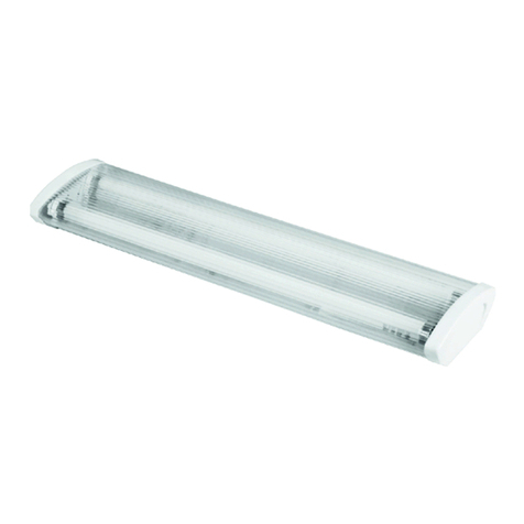 LED-POL ORO-PARED-2XT8120 installation guide