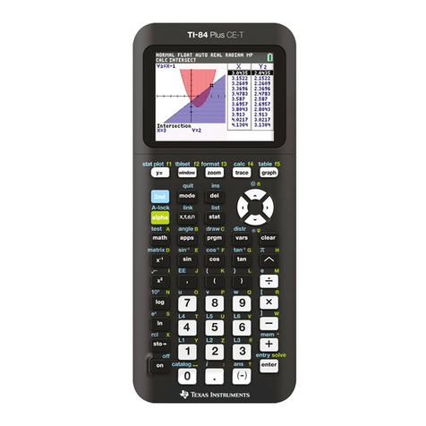 Texas Instruments TI-84 Plus Series User manual Texas Instruments TI-84 Plus Series User manual
