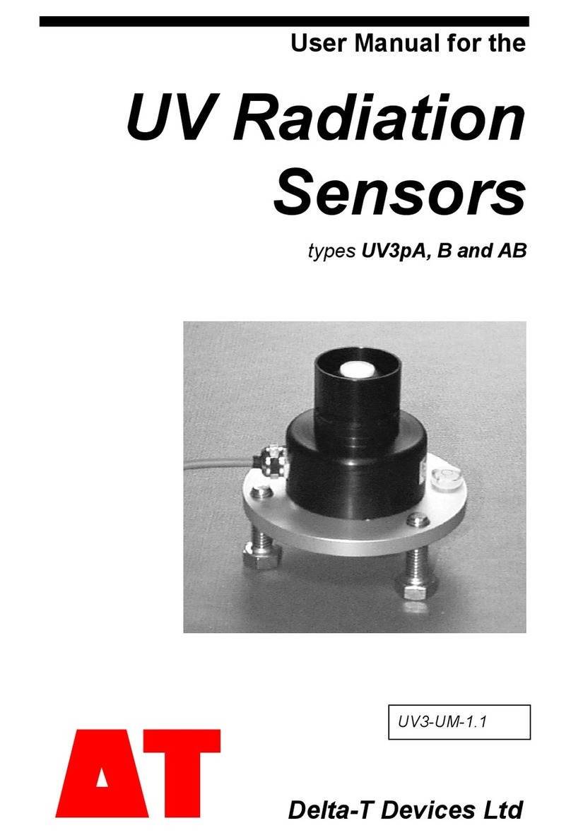 Delta-T UV3pA user manual