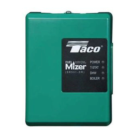Taco FuelMizer SR501-OR-4 User manual Taco FuelMizer SR501-OR-4 User manual