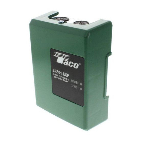 Taco SR501-EXP-4 User manual Taco SR501-EXP-4 User manual