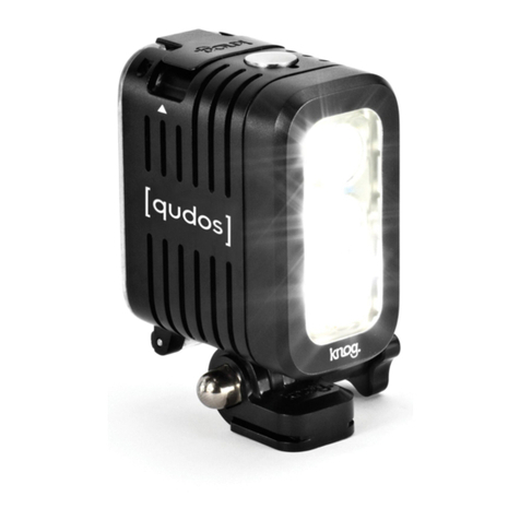 Knog qudos Action Light quick start guide