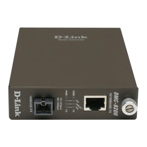 D-Link DMC-920R User manual D-Link DMC-920R User manual