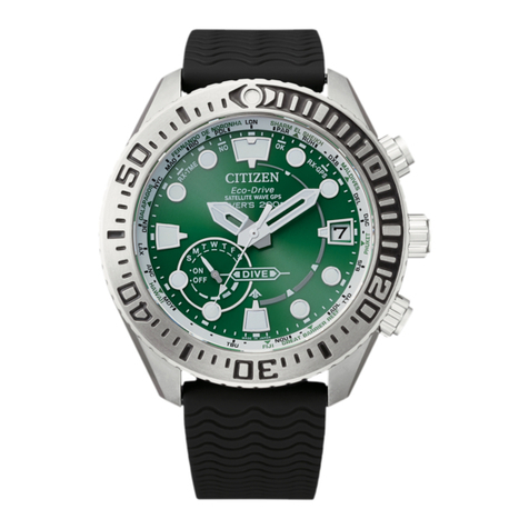 Citizen F158 User manual