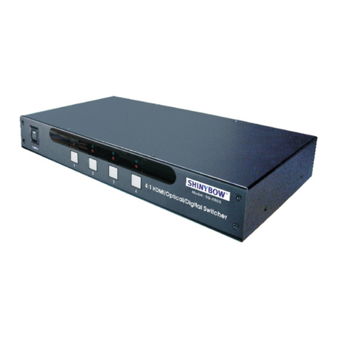 Shinybow USA 4:1 Series User manual